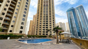 Manzil - Spacious 2BR Apartment in JBR with 5 min walk to the beach